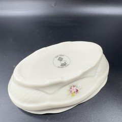 Donegal Parian China Fien Porcelain Irish Rose Vintage Dish Bowl Flower Pattern