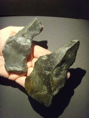 Lower Paleolithic – Two Fine Acheulean artefacts incl point. c.450,000 BP.