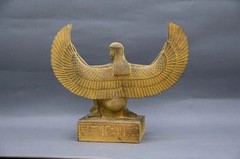 Ancient Egyptian Artifacts RARE AUTHENTIC WINGED STATUE Of Egyptian Goddess Isis