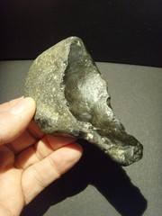Lower Paleolithic – Fine Acheulean nosed scraper/ chopper. c.450,000 BP.