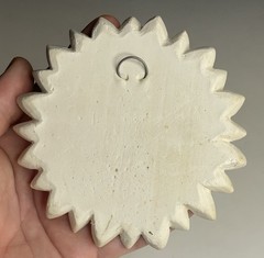 RETRO Vintage Wall Hanging Plaster Sunflower Flower Rosette 1970s 80s 90s Decor