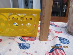 VTG Plastic Yellow Basket