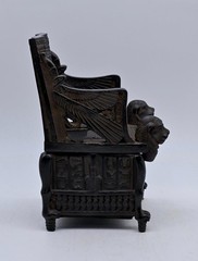 Egyptian Antiquities throne chair throne of the king tutankhamun Rare BC