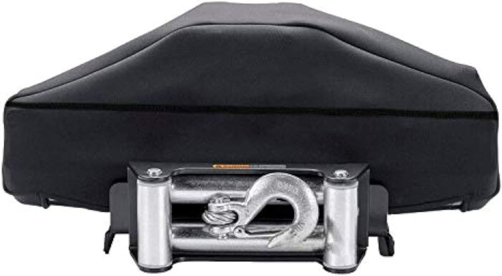 Winch Cover,Heavy Duty Uv-Resistant Waterproof Winch Protective Cover with Draws