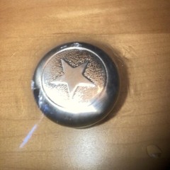 Longaberger WoodCrafts Lid-Proudly American Medium Berry w/Star Knob-NEW!!!