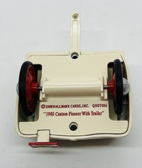 Vtg Hallmark Kiddie Car Classics 1940 Roadster w/Trailer Limited Edition