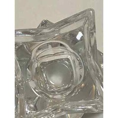 24% Lead Crystal Star Candle Holders