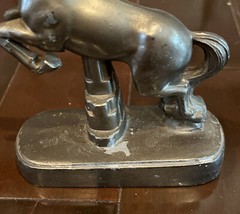 Nuart Creations Jumping Horse Cast Metal Bookends Art Deco Pair Book End