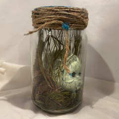 Haint Jar™ Appalachian Folk Horror Doll, Relic Oddity, Gothic, Handmade OOAK