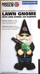 MATCO TOOLS – LAWN GNOME with LONG BARREL AIR HAMMER – MTCLWNGNOME4 – 10 3/4″
