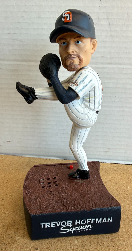Trevor Hoffman San Diego Padres 2018 SGA Talking Bobblehead READ Needs Batterie
