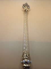 Franklin Mint Cinderella’s Magic Wand 24K Gold Plated Crystal NEW No Box