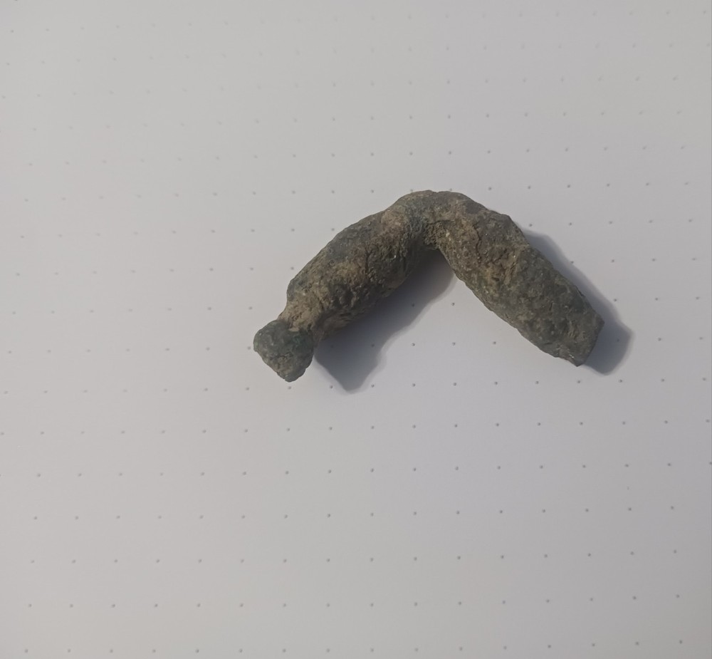 Ancient Near Eastern Bronze Fibula 600 BC