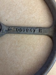 1940s-60s Alcoa cast aluminum Hand wheel Military Estate Find,