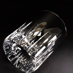 Baccarat Rock Glass Crystal Clear 10oz Used with Box