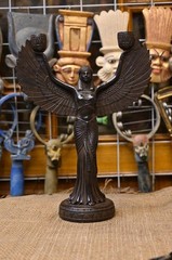 Isis Statue Antiques Pretty Gift Ancient Egyptian Mythology Rare Stone Sculpture
