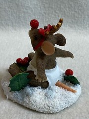 Fitz and Floyd – Charming Tails – ‘The Littlest Reindeer’ – Original Packaging