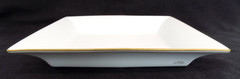 Cartier Porcelain Square Embossed Window Panther Large Tray France Authentic 9.5