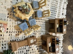40+ Avon Victorian Memories Miniature Furniture Collectibles Estate *READ*