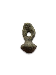 Ancient Bronze Viking Amulet Pendant Button Antique Kievan Rus Artifact 0.41g