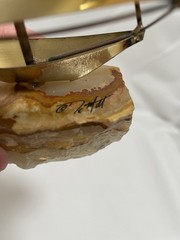 John DeMott Brass Sailboat Signed EUC See Photos For Size
