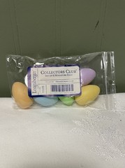 Longaberger Eggs For The Collectors Club Miniature Easter Eggs Basket NIP
