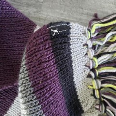 Multicolored Stripe Oakley Snowboard Scarf