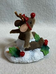 Fitz and Floyd – Charming Tails – ‘The Littlest Reindeer’ – Original Packaging