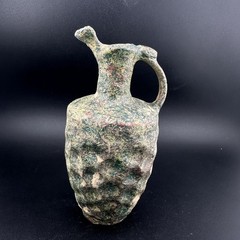 Genuine Ancient Roman Glass Pitcher Jug Circa 1st-2nd Century AD