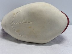 Vtg Handmade Stuffed Plush Mother Goose Bird Weighted Farmhouse Doorstop 13″