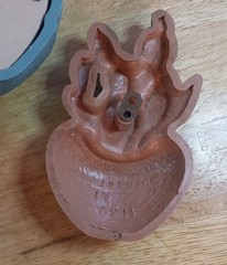VTG 8pc 1990s Burwood Southwest Western Wall Art Decor Pockets Pots Cactus EUC