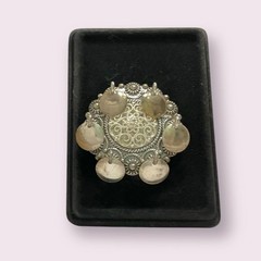 Norwegian Silvsmilla Silver 830 Antique Brooch 35mm Unused
