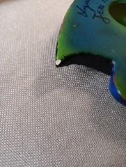 Brazilian Painted Decorative Fish Wall Hangings From JERIARTE of Brazil Set Of 3