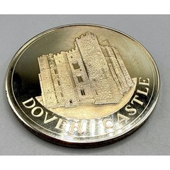 Tower Mint Windsor Castle Dover Castle Solid Nickel Silver Medallions-2 1984