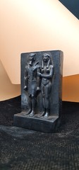 Rare Ancient Egyptian Statue Khafre and His Wife Pharaonic Antiques BC Antique