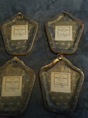 Vtg LIMOGES CAMEO France SUNGOTT ART STUDIOS Set of 4