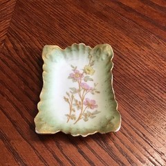 Antique D &Co France Delinieres Limoges Trinket Tray