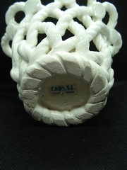 Cabo SL Open Weave Decorative Ceramic, Spain, Age Unknown, pre-owned