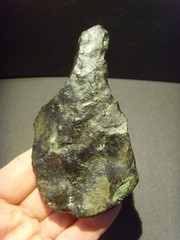 Lower Paleolithic – Fine Acheulean nosed scraper/ chopper. c.450,000 BP.
