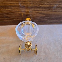 Vintage 1991 24k Gold Plated Franklin Mint Cinderella Golden Crystal Collection