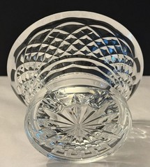 Waterford Crystal Glass Arklow Pattern Decorative Footed Trinket Candy Bowl