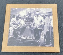 Tazio Nuvolari Enzo Ferrari at the Cuneo-Col de la Madeleine race, 1930