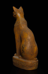 Authentic Ancient Egyptian Antiques Rare Goddess Bastet Statue Figurine BC