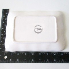California Pantry Exposition De Paris Ceramic Tray Art Nouveau Style -Flaw-