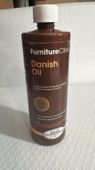 Furniture Clinic Danish Oil Wood Finish 17oz Satin Finish for Oak Pine Teak