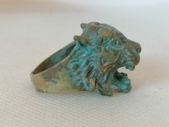 RARE EXTREMELY ANCIENT VIKING RING BRONZE ARTIFACT AUTHENTIC OLD AMAZING