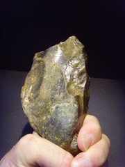 Lower Paleolithic – Fine Acheulean cleaver/scraper c.450,000 BP.