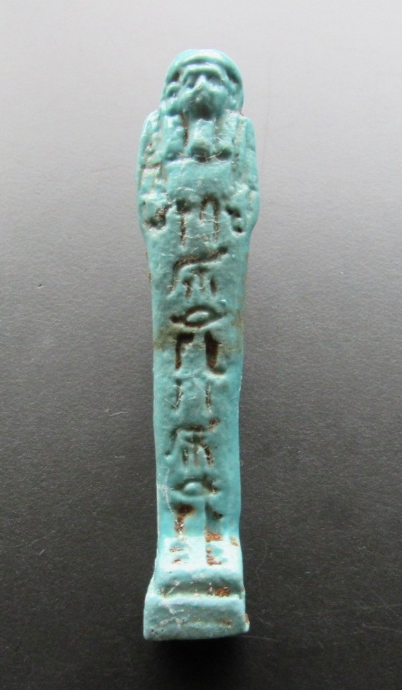 NILE Ancient Egyptian Ushabti Amulet ca 300 BC