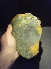 Lower Paleolithic – Enormous Acheulean Planular scraper/ chopper c.500,000 BP.