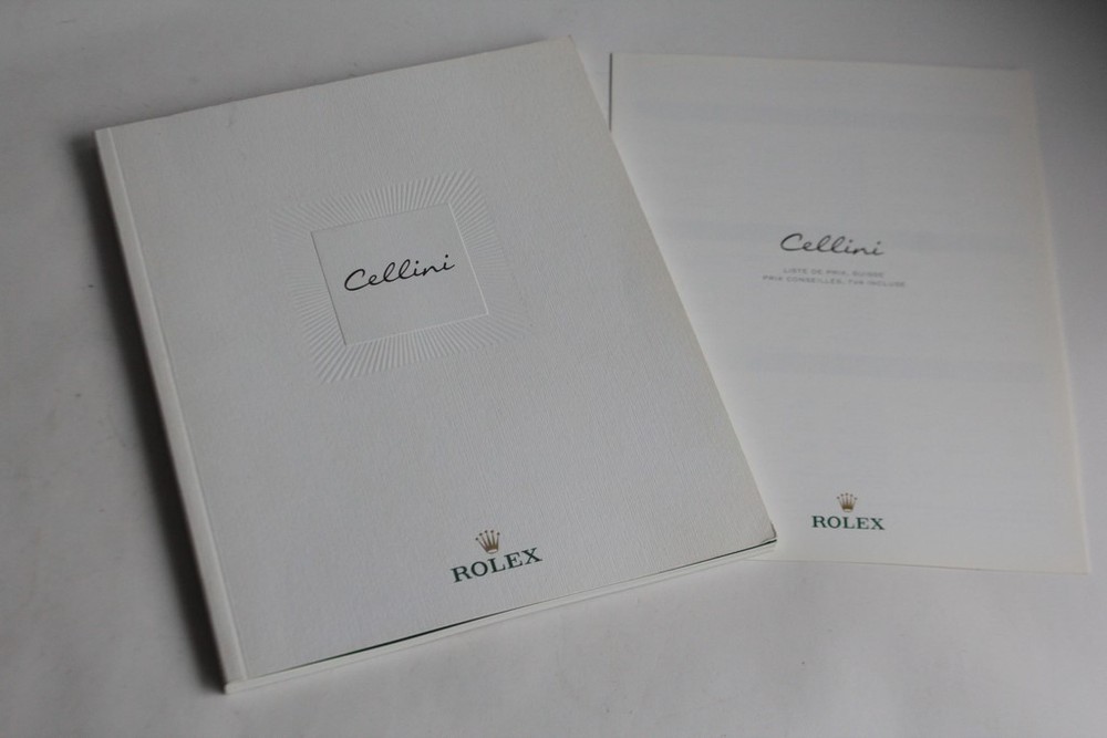 ROLEX Cellini Watches Catalogue 2014-2015 + Price List (68340)
